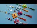 초간단 노리개 종이접기 우리나라전통명절 추석 설날과 새해주제쉬운만들기 super simple hanbok norigae origami