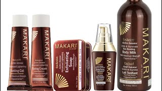 How to mix makari exclusive set for caramel skin #makari