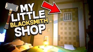 My Little Blacksmith Shop - DOORWAY IN THE CAVE...Huge Update! - My Little Blacksmith Shop Gameplay