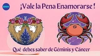 Compatibilidad de Géminis y Cáncer con los otros signos del Zodíaco