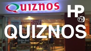 Quiznos Toasted Submarine Sandwiches Glorietta Makati Philippines by HourPhilippines.com