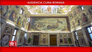 Papa Francisco- Audiencia Curia Romana 2019-12-21