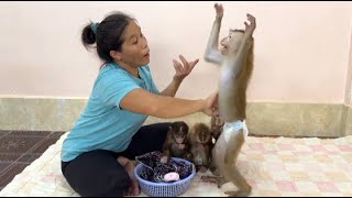 OMG!! Brother Sovan Laughing Very Excited \u0026 Tickling While Mom Gently Apply Lotion For Him ,