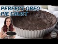 Easy 2-Ingredient Oreo Pie Crust