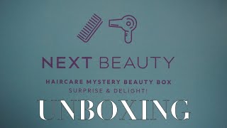 UNBOXING NEXT BEAUTY HAIRCARE MYSTERY BEAUTY BOX 2025.