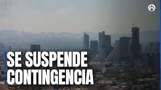 Contingencia ambiental suspendida, mañana jueves se aplicará Hoy no circula normal