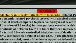 Gov't flags Anti-psychotic drugs at nursing homes