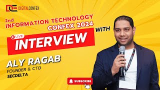 Aly Ragab: Live Interview at 2nd IT Confex on 16 Oct 2024 |#ai #digital #interview #tech