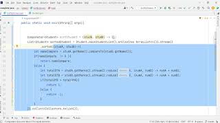Sorting in Java , Java Stream, Java 8 Feature, Interview Question