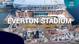 LATEST EVERTON STADIUM FOOTAGE