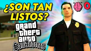 🚔¿Qué tan INTELIGENTE es la POLICÍA en GTA San Andreas? 🚨¡Ponemos a prueba su IA!