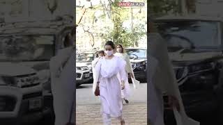 Shraddha Kapoor At Bappi Da Prayer Meet