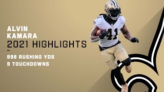 Alvin Kamara Highlights from 2021 Season | New Orleans Saints