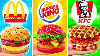 Répété les hamburgers les plus rares au monde de McDonald's / Burger King / KFC