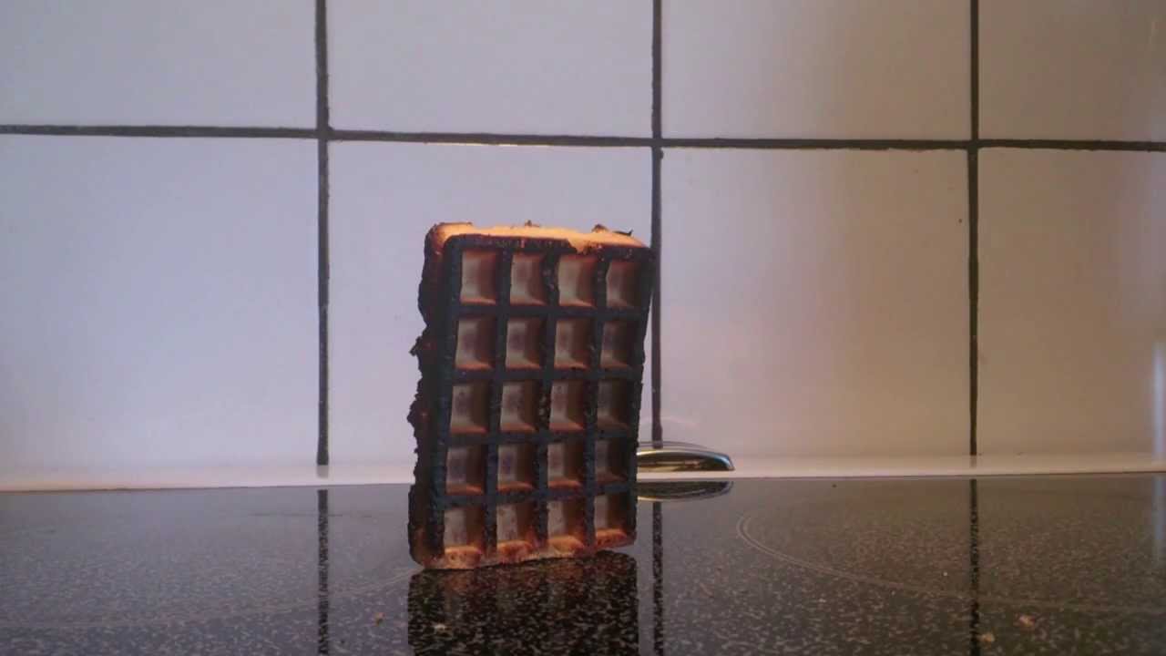 Burnt Waffle Falling Over Youtube