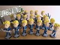 FALLOUT 4 VAULT BOY BOBBLEHEADS COLLECTION UNBOXING