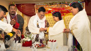 Traditional wedding in NEW YORK🇺🇸Karma Tashi weds Tenzin Wangmo| Mustangey tradition | 🇳🇵