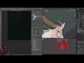 blenderでキャラクター制作 バーテンダー編 ＃14