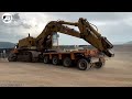 Massive Industrial Giants on the Move Mighty Machines Transporting Heavy Load Machinery