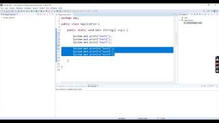 Difference between print and println in Java