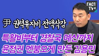 ‘尹 권력유지비 전액삭감’...특활비부터 경찰국 예산까지 윤정권 멘붕오게 만든 김용민