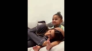 Stormi and Kylie cute moments 💕