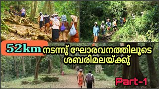 EP#115#Kananapatha,Erumeli,Karimala,Pampa[RealForest] ശബരിമല കാനനപാത