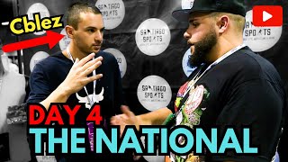 WE SQUASHED THE BEEF FOR THE HOBBY ! NATIONAL CARD SHOW DAY 4 VLOG