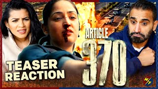 Article 370 Teaser Reaction! | Yami Gautam, Priya Mani | 23rd Feb 2024 | Jio Studios