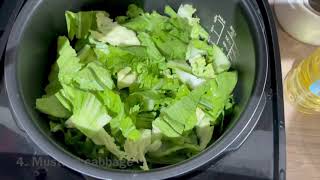 大菜饭 (芥菜饭) Mustard Cabbage Rice