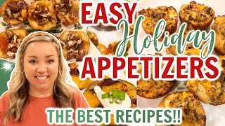 HOLIDAY APPETIZERS | EASY APPETIZER RECIPES | BEST PARTY FOOD | COOK WITH ME | JESSICA O'DONOHUE