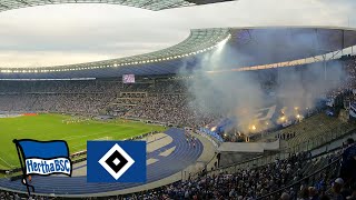 Hertha BSC 0:1 Hamburger SV ⚽ STADIONVLOG + Pyro & Choreo