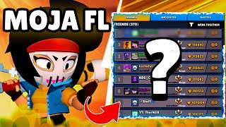 Pokazuję Moją Listę ZNAJOMYCH w Brawl Stars😎(Sierpień)