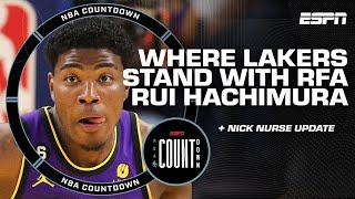 Woj on Rui Hachimura's future with Lakers, NBA teams' interest in Nick Nurse | NBA Countdown