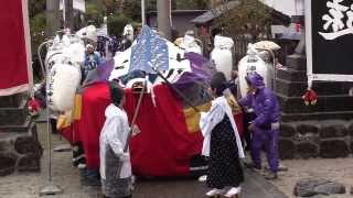 浦田山王社獅子舞1-富山県中新川郡立山町,Toyama,Japan