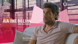 Nico Bolzico, Hidup Bukan Tentang Hal yang Besar, Mulailah dari Langkah Kecil