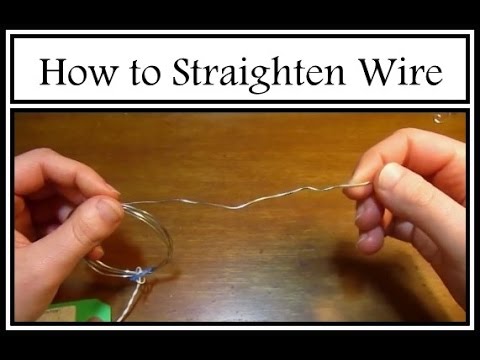 How to Straighten Wire for Beginners : Jewelry Technique Tutorial How to Straighten Wire for Beginners : Jewelry Technique Tutorial