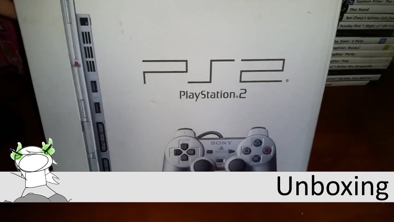 PS2 Slim Unboxing And September Haul - YouTube