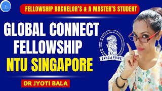 Global Connect | NTU Singapore| FELLOWSHIP for Bachelor \u0026 Master student| Summer training Fellowship