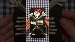 Halloween Craft Idea 💀 Easy DIY Craft #Shorts #tiktok