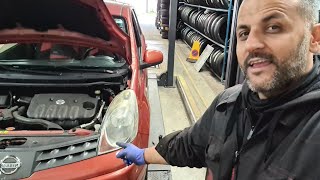 how to replace driver side Indicator bulb on Nissan Note 2008 4K