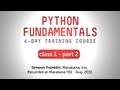Python Training - Advanced Container Types