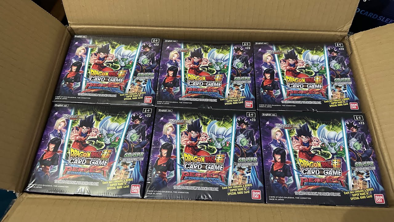 *NEW* Dragon Ball Super Perfect Combination Booster Box Opening! GDR ...