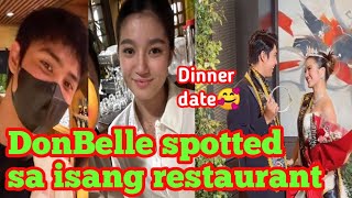 DonBelle nag dinner date | DonBelle