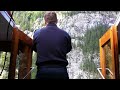 listening to the echo of a trumpet lake königssee in berchtesgaden