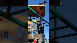 How to do monkey bars #monkeybars