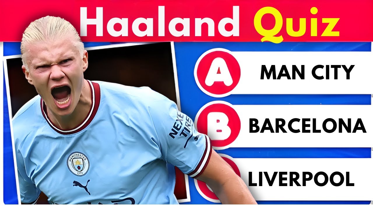 Haaland Quiz: How Well Do You Know About Erling Haaland?" Football Quiz ...