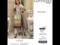 sapphire brand 2021 summer collection 3 piece lawn suit