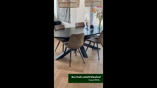 ECHTE EIKEN HOUTEN EETTAFELS!❤️ | Met meer dan 30 diverse modellen, houten of metalen poten en v...