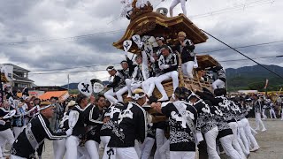 令和5年 中村 宮入 比叡前 でんでん 建水分神社秋祭り だんじり祭